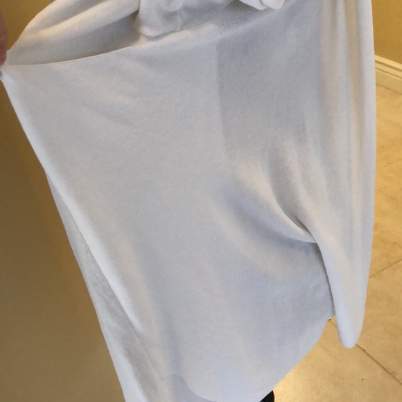 💫 Diktons Barcelona Classic drape collar, open front long-sleeved Knit Cardigan - Picture 6 of 12